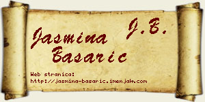 Jasmina Basarić vizit kartica